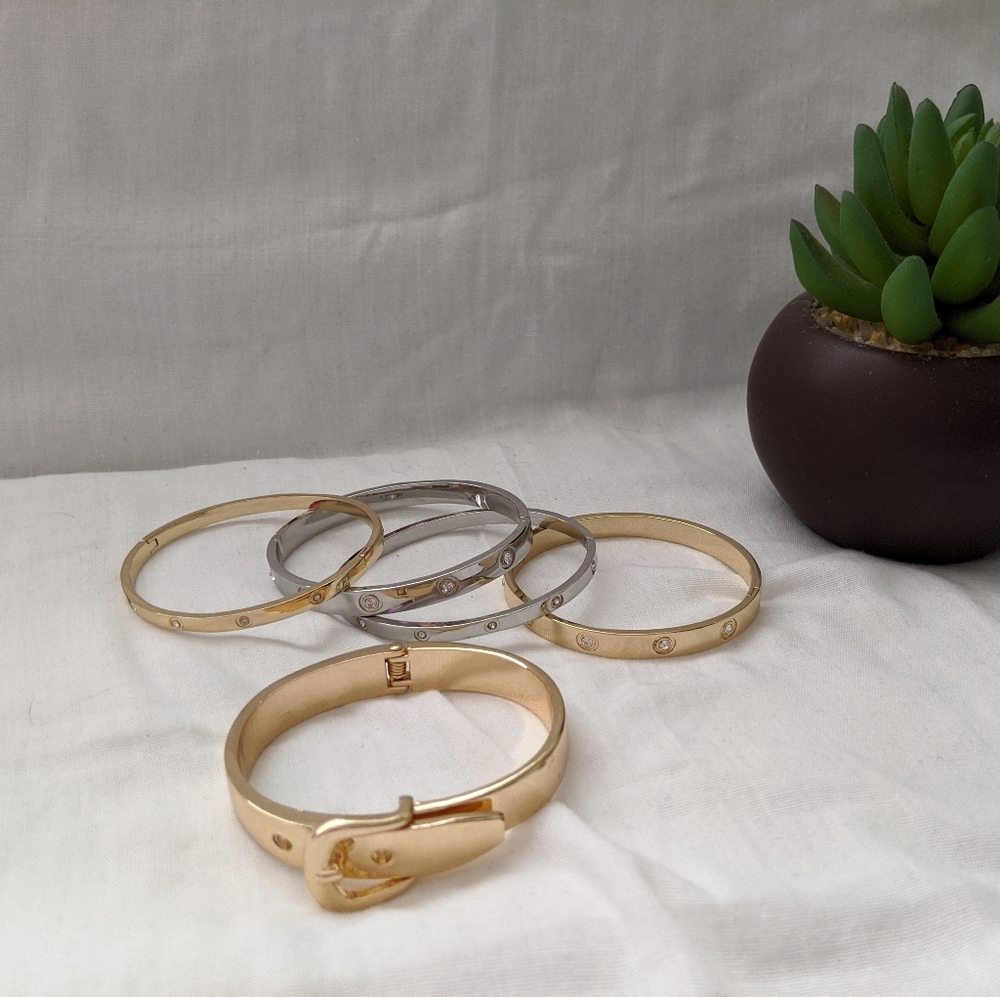 Five Bangle Bracelets